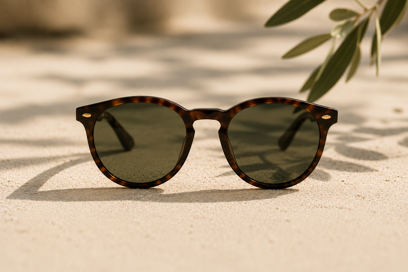 Sunglasses ready for replacement lenses