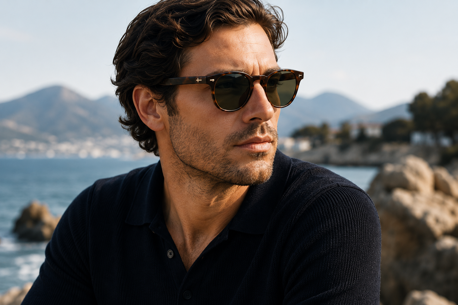 Premium sunglasses with newly replaced lenses